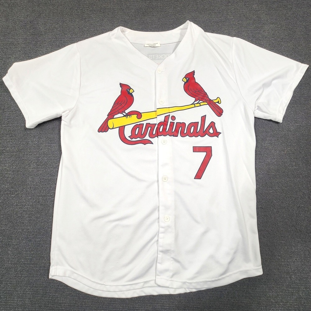 St. Louis Cardinals Jersey Women XL White MLB Baseball Holliday #7 Match-Up